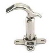 1928-29 Ford Car & Pickup Stainless 3-Hole Hood Latch