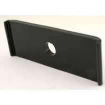 1928-29 Ford Car & Pickup Black Bumper Bolt Back Plate