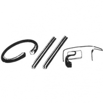 1930-34 Ford 3 & 5-Win Coupe Back Roll Down Window Channel