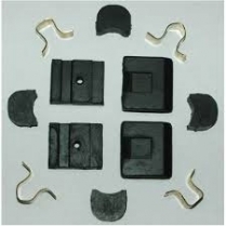 1930-31 Ford Car & Pickup Rubber Door Bumper Set