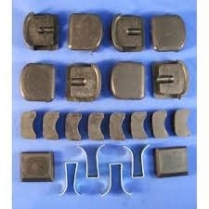 1928-31 4-Door Ford Car & Pickup Rubber Door Bumper Set