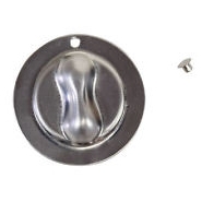 1930-31 Ford Car & Pickup Polish Stainless Crank Hole Cover