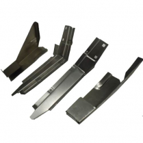 1928-29 Ford 4-Piece Sub Rail Extension Set