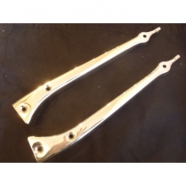 1928-29 Ford Open Car Plain Steel 2" Chopped W/S Stanchions