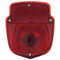 1953-56 Ford P/U LH Tail Light Assembly w/Stainless Housing