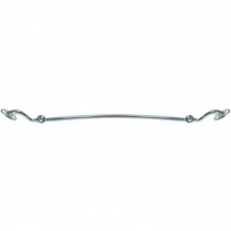 1930-31 Ford Dropped Headlight Bar 43-1/8" Wide - Stainless