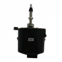 Black 12 Volt Electric Wiper Motor 110 Deg Swipe & 3" Stem