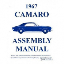 1967 Chevy Camaro Factory Assembly Manual