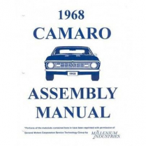 1968 Chevy Camaro Factory Assembly Manual