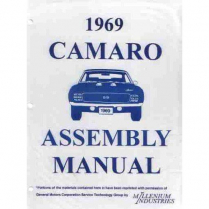 1969 Chevy Camaro Factory Assembly Manual