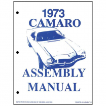 1973 Chevy Camaro Factory Assembly Manual