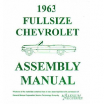1963 Chevy Fullsize Car Factory Assembly Manual