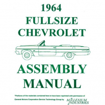 1964 Chevy Fullsize Car Factory Assembly Manual