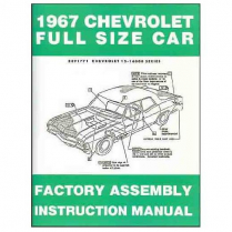 1967 Chevy Fullsize Car Factory Assembly Manual