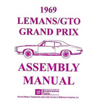 1969 Grand Prix, GTO, LeMans,Tempest Factory Assembly Manual