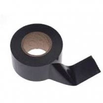Black Vinyl Non-Adhesive Harness Tape - 1.25" x 100 Ft Roll