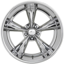 Magneto Polished Wheel - 22" x 10" 5.5" BS 5 on 4-3/4" BP