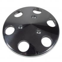 Sanden 6 Hole Design A/C Clutch Cover - Polished