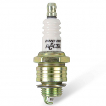 Accel 14 mm .375" Reach Shorty Copper Spark Plugs - Set of 8