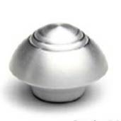 Deco Style Air Cleaner Nut with 1/4-20 Threads - Satin