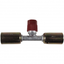 A/C Fitting #6 in Line Beadlock - Charge Port
