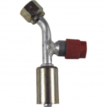 A/C Fitting #6 45 Degree Beadlock- Female O-Ring Charge Port