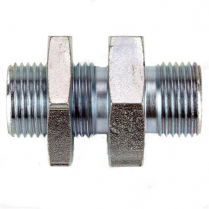 A/C Fitting #6 Threaded - Bulkhead