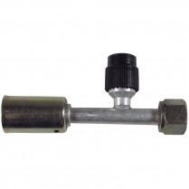 A/C Fitting #8 Straight Beadlock - Female O-Ring Charge Port