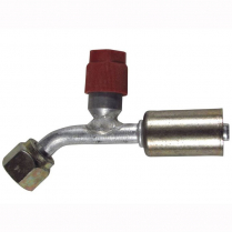 A/C Fitting #8 45 Degree Beadlock- Female O-Ring Charge Port