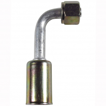 A/C Fitting #12 Nut #10 Hose 90 Degree Beadlock - FM O-Ring