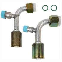 A/C Fitting Set 90 Degree Beadlock Charge Ports