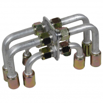 Bulkhead Fitting Pack Beadlock - 90 Degree w/Ex Drop Heater