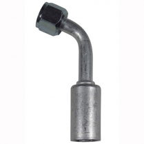 A/C Fitting #6 45 Degree B/L Beadlock Reduced Barrier