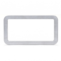 Bezel VFD3-1010 Center Opening 3-5/8"x 10" - Satin Aluminum