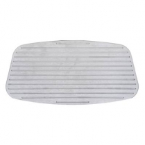 1933-34 Ford Pass Car Glove Box Cover - Satin Aluminum