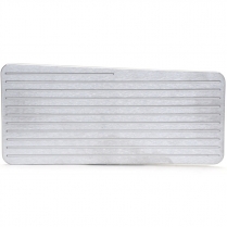 1935-36 Ford Glove Box Cover - Satin Aluminum