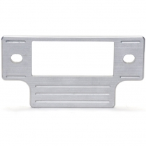 1937-38 Ford Pass Car Radio Panel for 2 Knob Radio - Satin