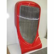 1934 Dodge Passenger Car 1/4" Spacing Grill - Front Polished