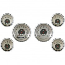 American Nickel 6 Ga 3-3/8" Speedo, Tach & 2-1/8" - SHC