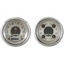 American Nickel 2 Gauge Kit 3-3/8" Speedo/Quad - SHC
