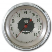 American Nickel 3-3/8" 8000 RPM Tachometer Gauge - SHC