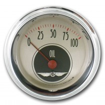 American Nickel 2-1/8" 0-100 PSI Oil Press Gauge - SHC