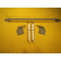 1937-39 Chevy Car Rear Dual Leaf Shock Kit with Gas Shocks