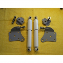1941-48 Ford Car Rear Bolt-On Shock Kit with Gas Shocks