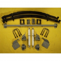 1948-53 GM Pickup Complete Dual Leaf Rear Kit w/Gas Shocks