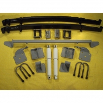1936 Chevy Std Complete Dual Leaf Rear Kit with Gas Shocks