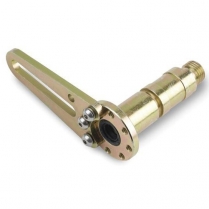 Ford 4R70W/AODE Adj Trans Shift Arm & Flange 1/4" Slot/Hole