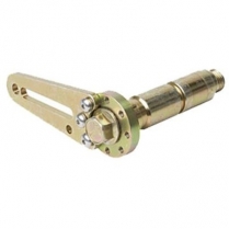 Ford 4R70W/AODE Adj Trans Shift Arm & Flange 1/4" Slot/Hole