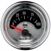 American Muscle 2-1/16" Oil Gauge - 0-100 psi