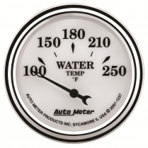 Old Tyme White II 2-1/16" Water Temp Gauge - 100-250 F